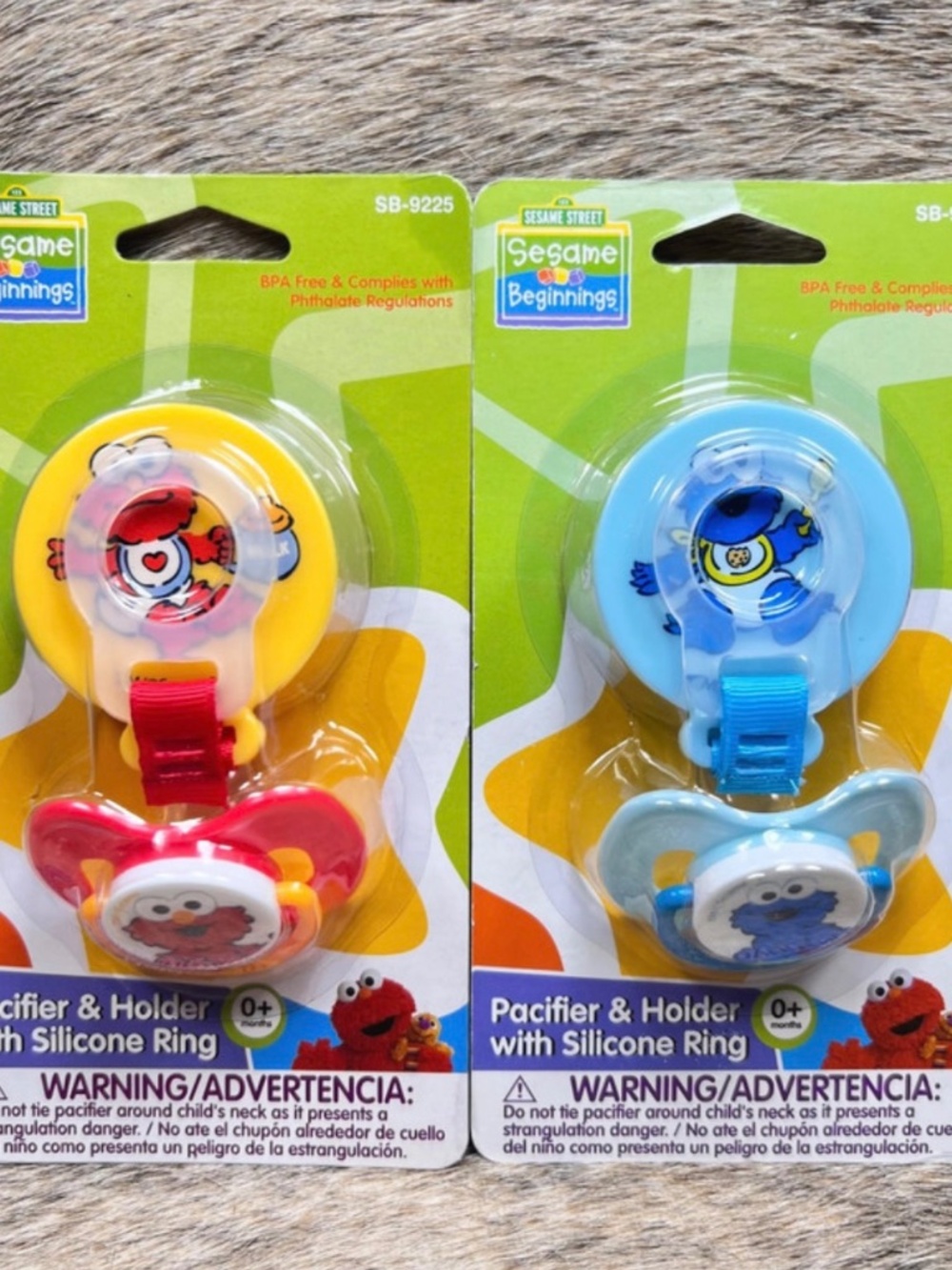 Sesame Street Beginnings Pacifiers